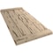 Ekena Millwork Rustic Four Board Joined Board-n-Batten Pecky Cypress Faux Wood Shutters w/End Batten, 22"W x 76"H SHUBJE22X76PCPR - alternate 17